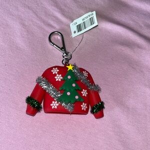 Ugly Christmas sweater holder for pocket bac